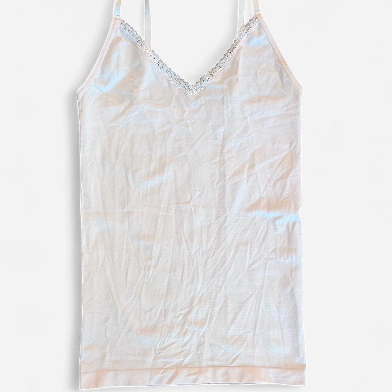 Other Women's pink white Vests Size US 27 - 1 Thumbnail