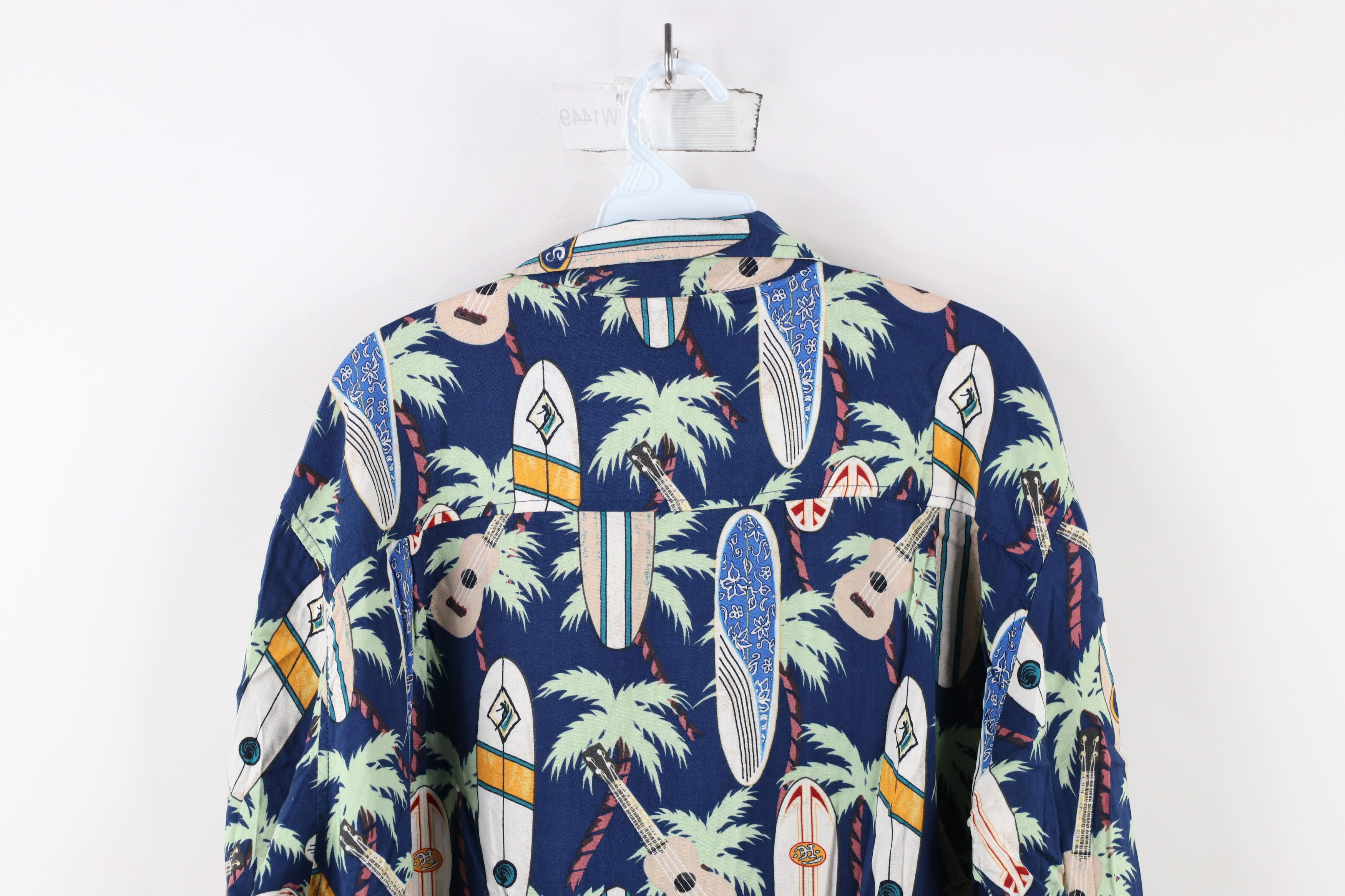 Vintage Vintage 90s Y2K Streetwear All Over Print Hawaiian Shirt Size US L / EU 52-54 / 3 - 9 Thumbnail