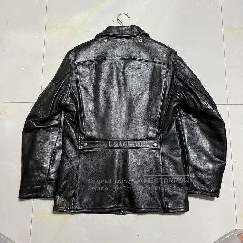 The Real McCoy's The Real McCoys Horse leather vintage biker jacket Size US M / EU 48-50 / 2 - 2 Thumbnail