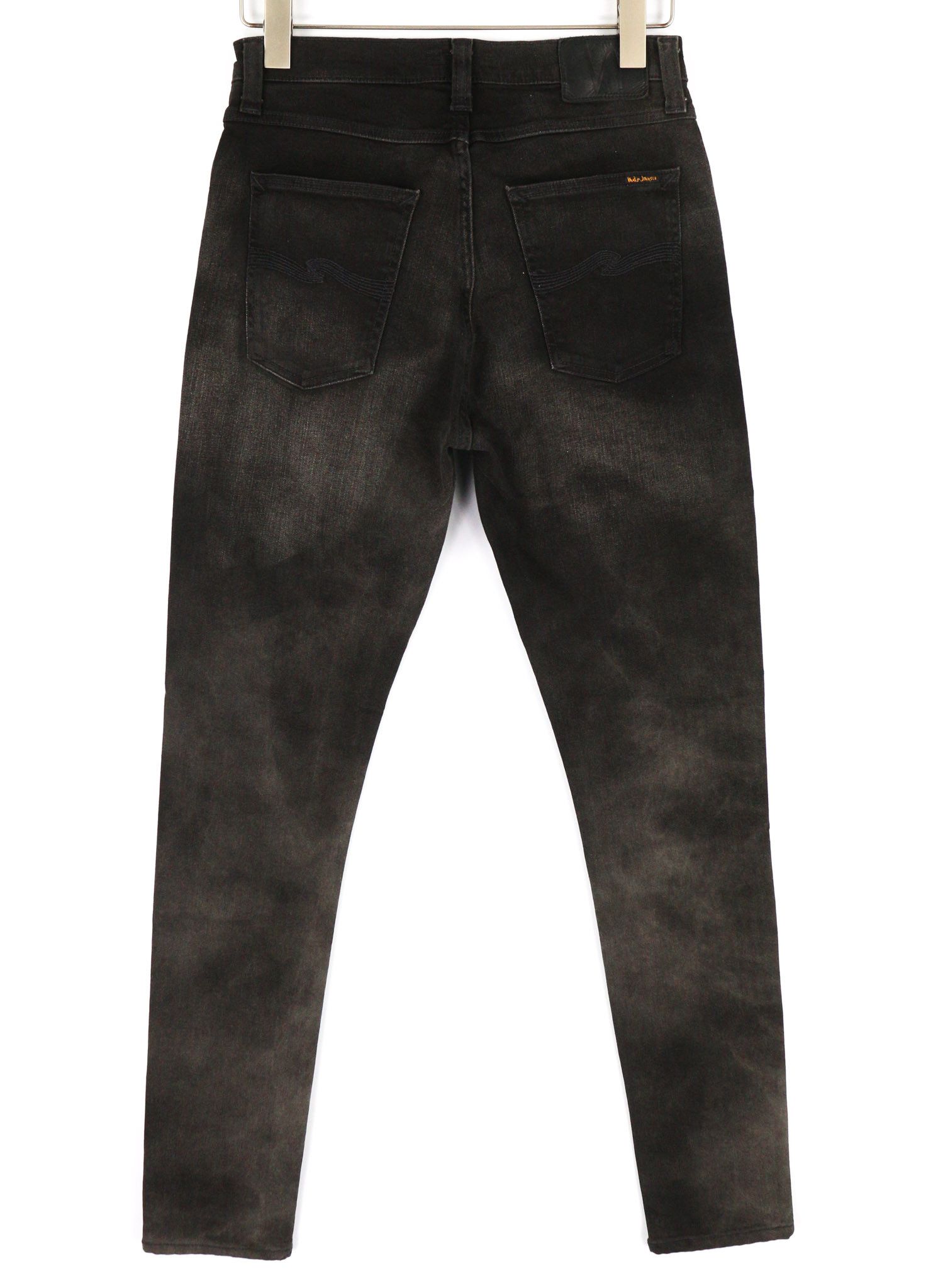 Nudie Jeans PIPE LED W30/L32 Grey Marble Organic Skinny Zip Dark 81911 Size US 30 / EU 46 - 2 Thumbnail