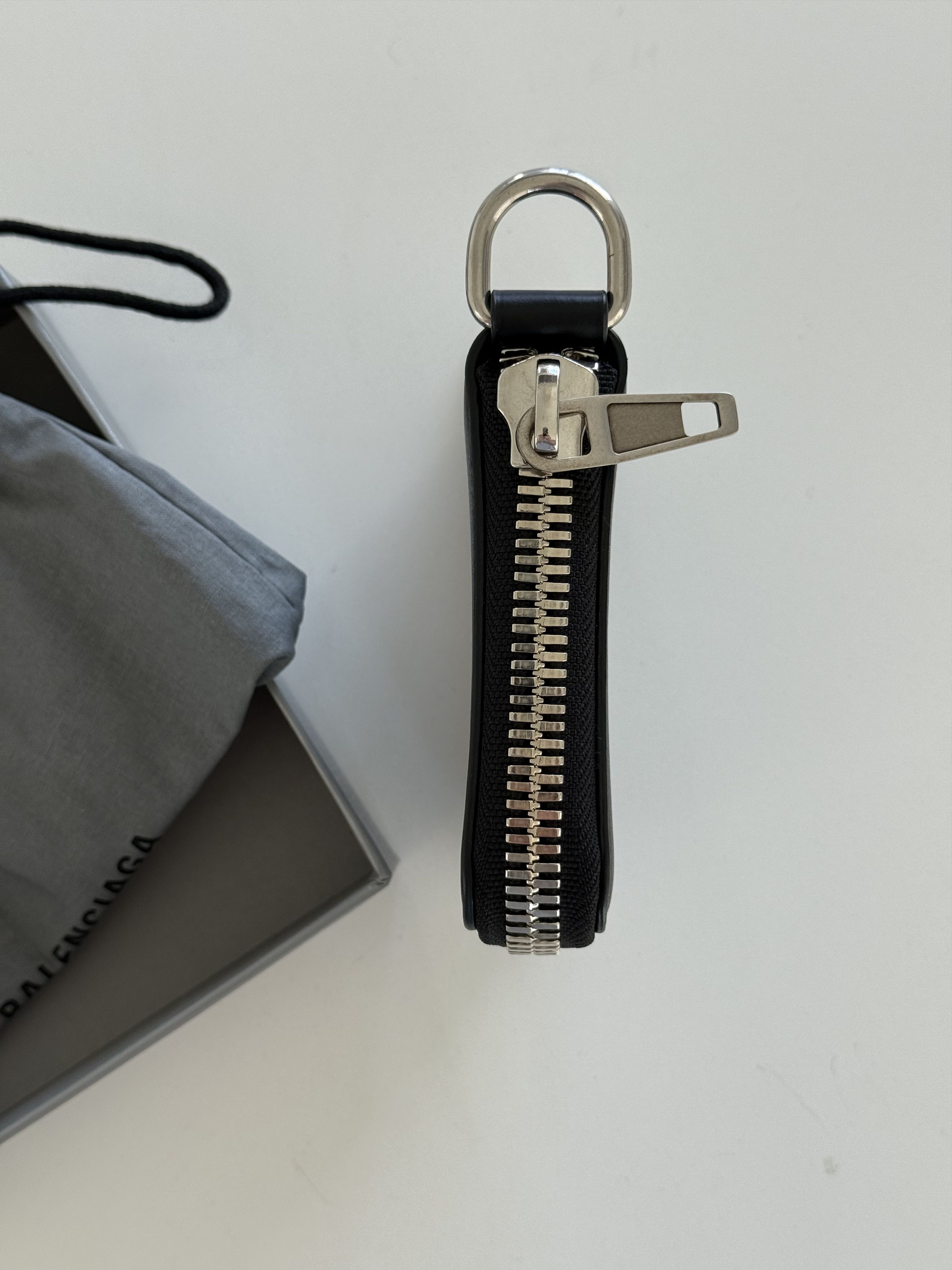 Balenciaga Bondage Zip Around Square Wallet Size ONE SIZE - 7 Thumbnail