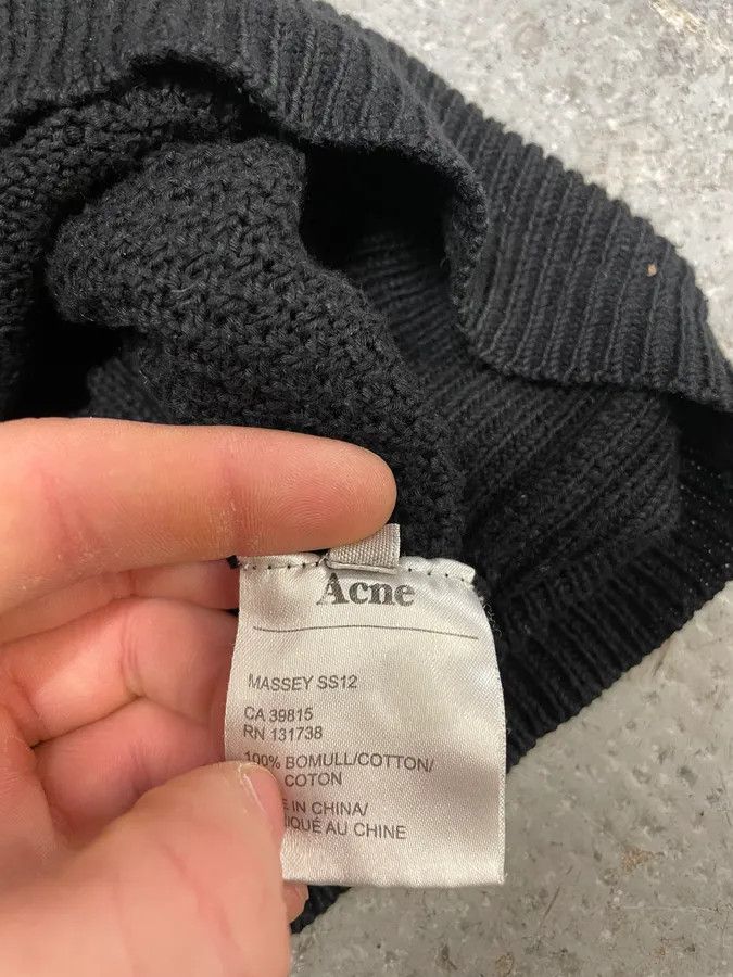 Acne Studios SS2012 Acne Studios Black Mozaic Sweater Size US M / EU 48-50 / 2 - 9 Thumbnail
