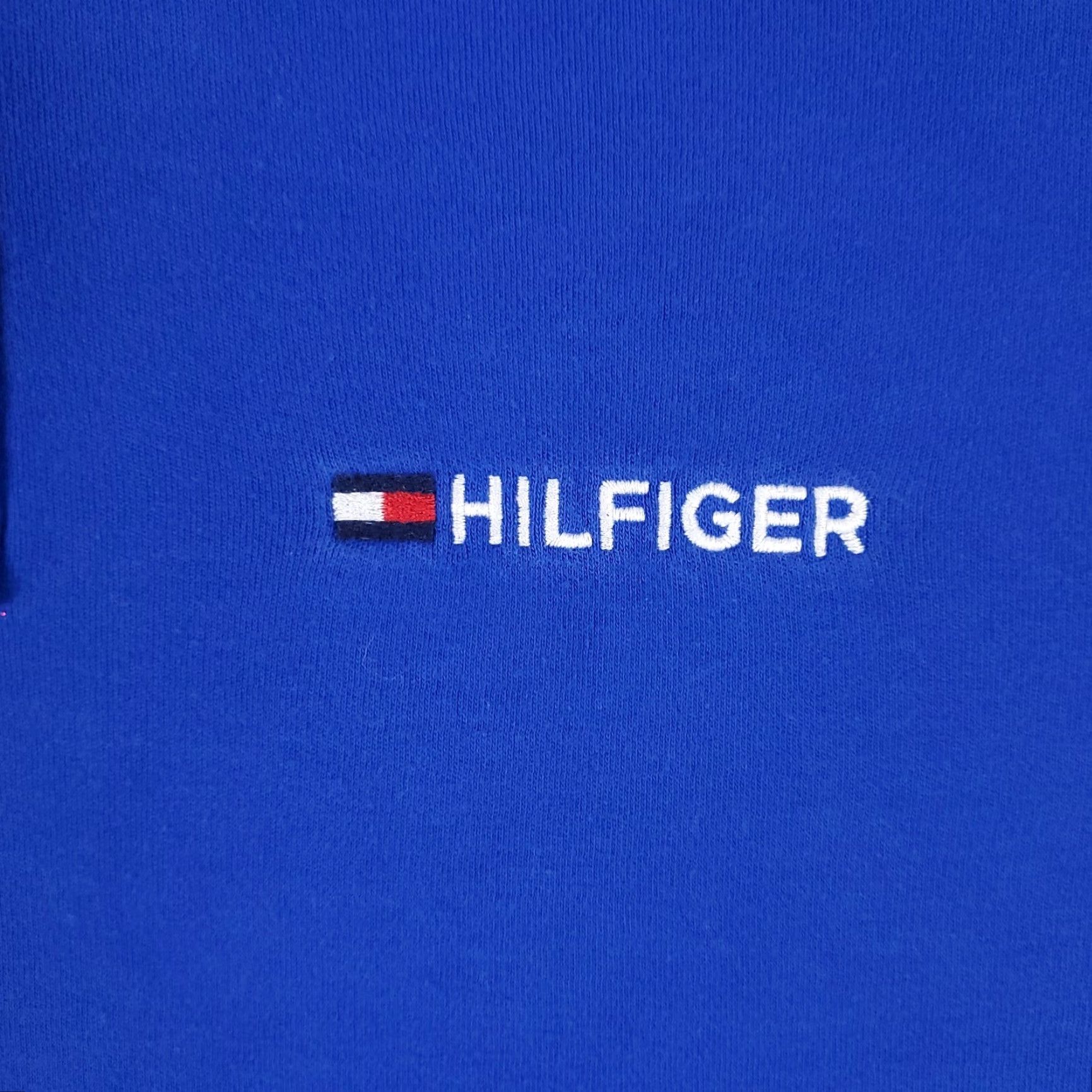 Tommy Hilfiger Tommy Hilfiger Polo Shirt Mens Medium Blue Casual Short Sleeve Activewear Size US M / EU 48-50 / 2 - 3 Thumbnail