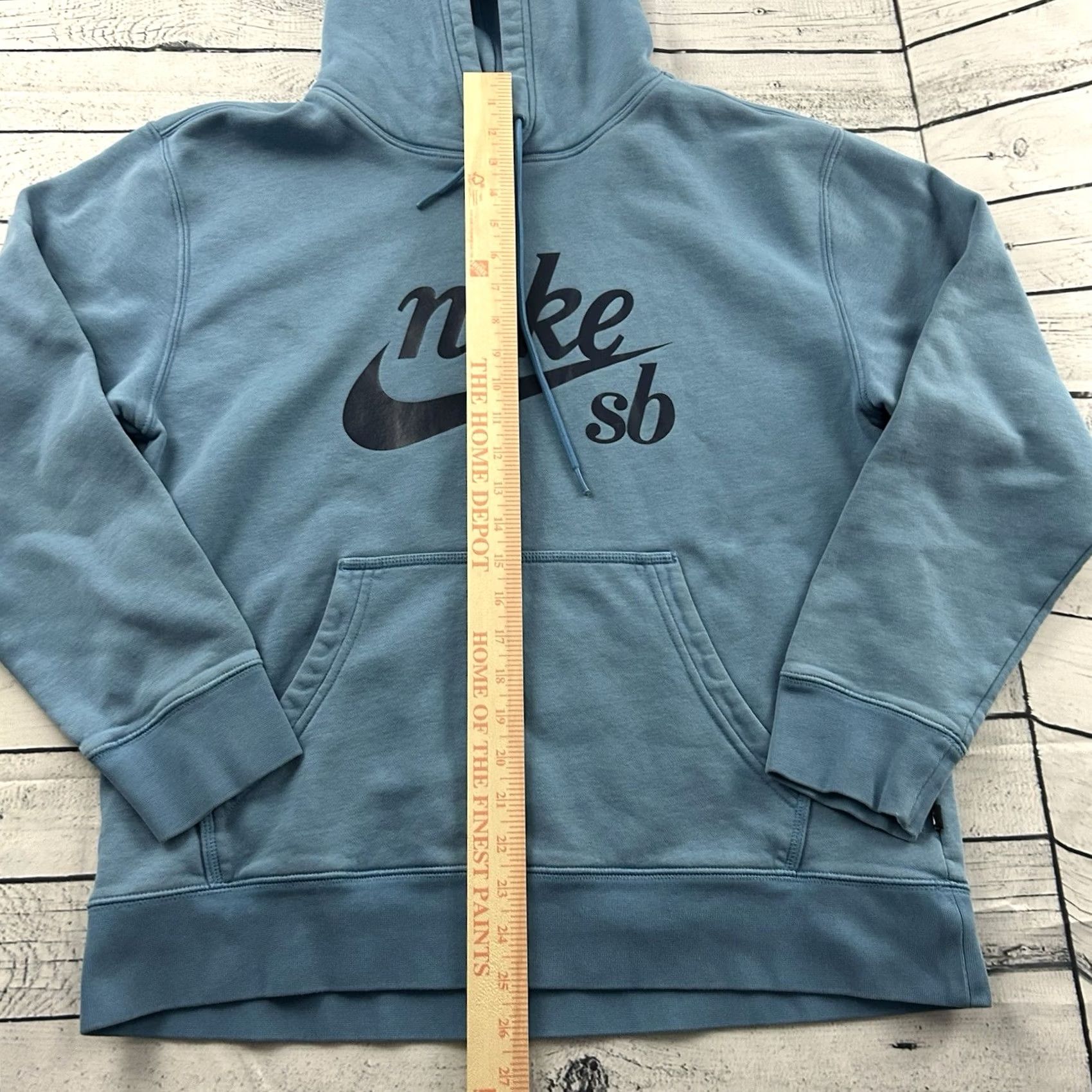 Nike Nike SB Pullover Hoodie Men M Blue Sweatshirt Size US M / EU 48-50 / 2 - 2 Thumbnail