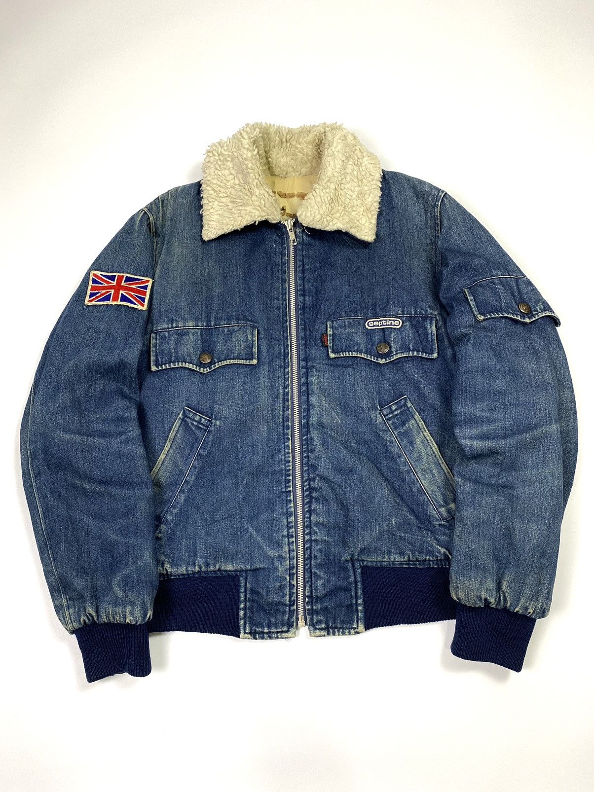 Levi's Vintage sherpa fur levis bomber style jacket Size US M / EU 48-50 / 2 - 1 Thumbnail