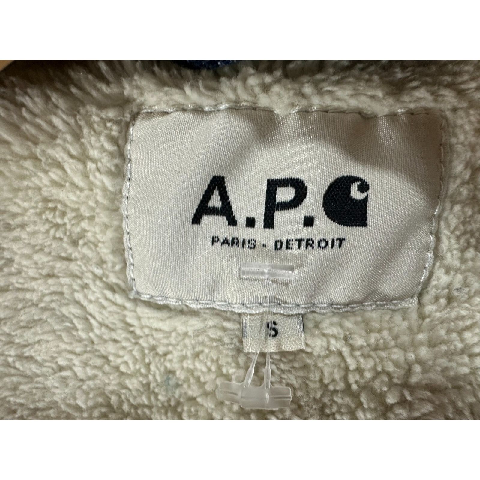 A.P.C. A.P.C.x Carhartt sherpa demin Bristol Jacket size S Size US S / EU 44-46 / 1 - 5 Thumbnail