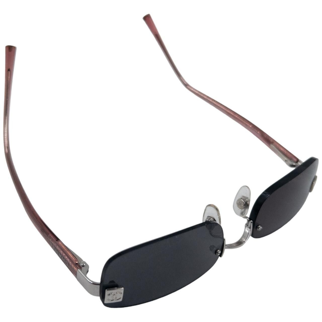 Chanel Vintage Chanel Rimless Sunglasses Size ONE SIZE - 7 Thumbnail