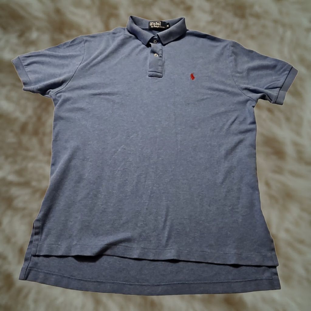 Polo Ralph Lauren Polo Ralph Lauren Short Sleeve Men's M Lt. Blue Red Pony Classic Preppy Shirt Size US M / EU 48-50 / 2 - 1 Thumbnail