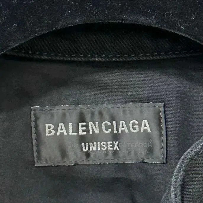 Balenciaga Balenciaga 24 Denim Bomber Jacket. Size US L / EU 52-54 / 3 - 5 Thumbnail
