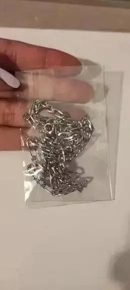Other Silver Color Classic Figaro Chain Necklace Size ONE SIZE - 2 Thumbnail