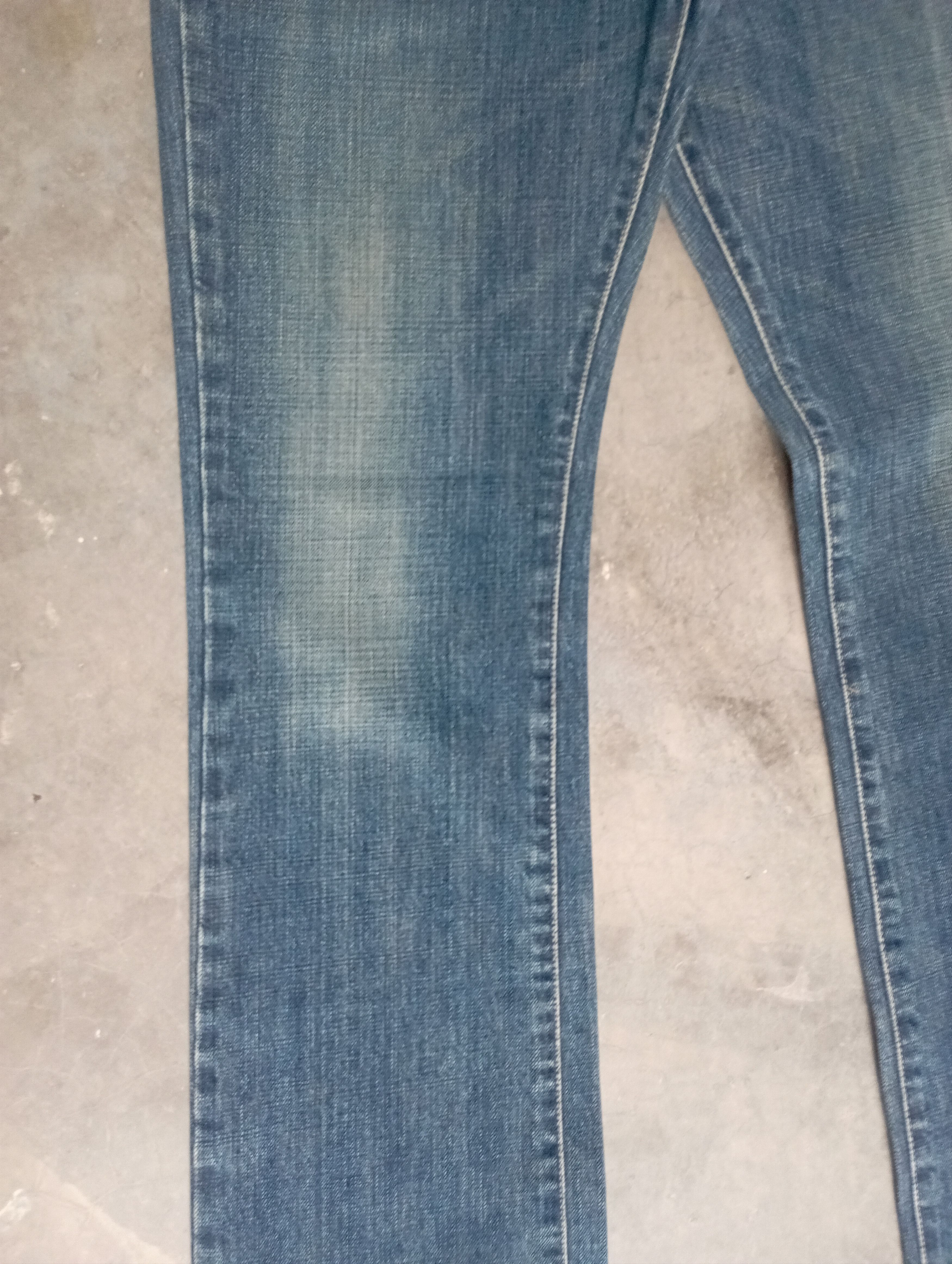 Issey Miyake Issey Miyake Tete Homme Stone Wash Distressed Denim Size US 31 - 7 Thumbnail