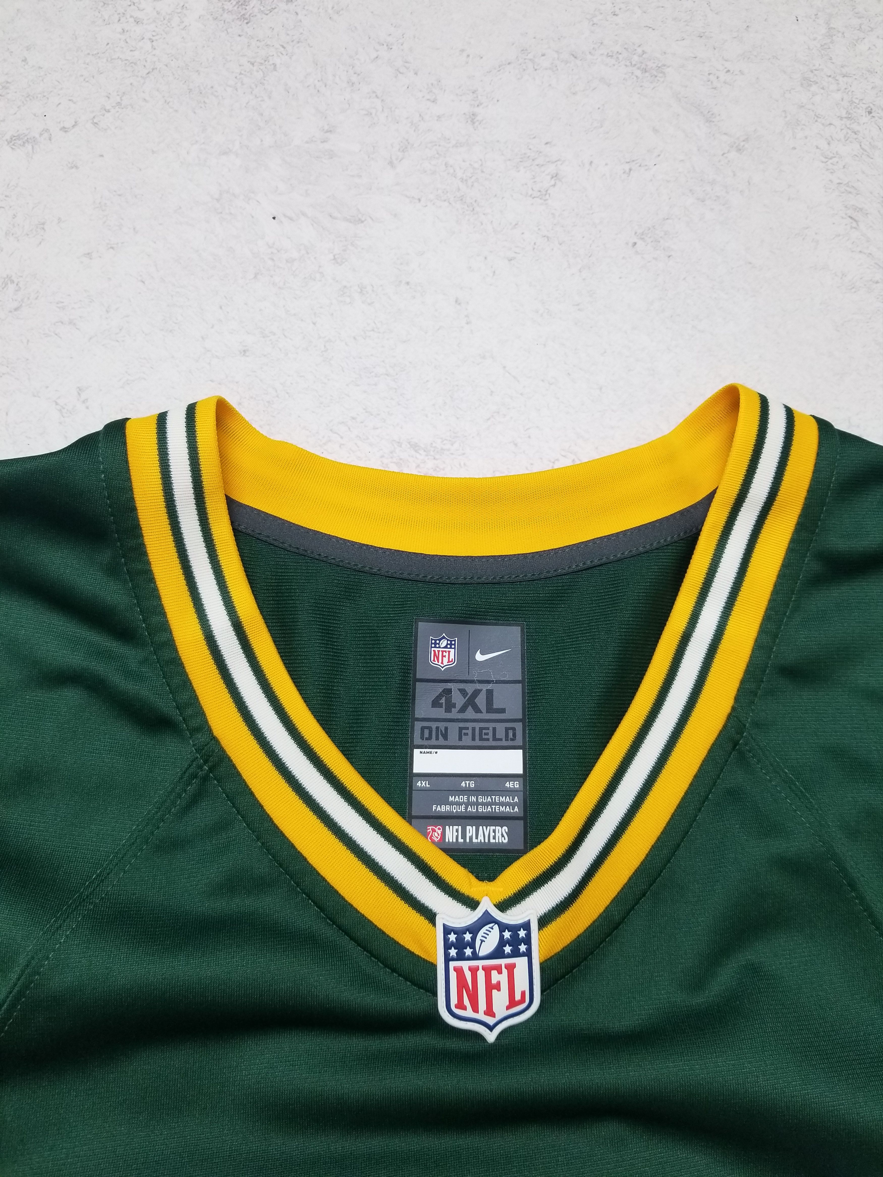 Nike Green Bay Packers #63 Linsley NFL Jersey Men's Size 4XL Size US XXL / EU 58 / 5 - 19 Thumbnail