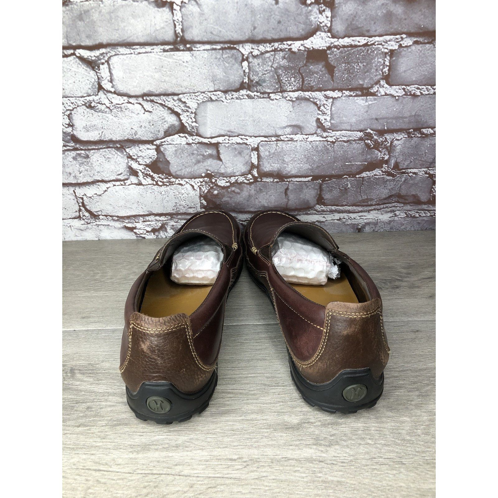 Cole Haan Cole Haan 161 C04059 C8 Tucker Venetian Brown Leather Loafer Size US 11 / EU 44 - 5 Thumbnail