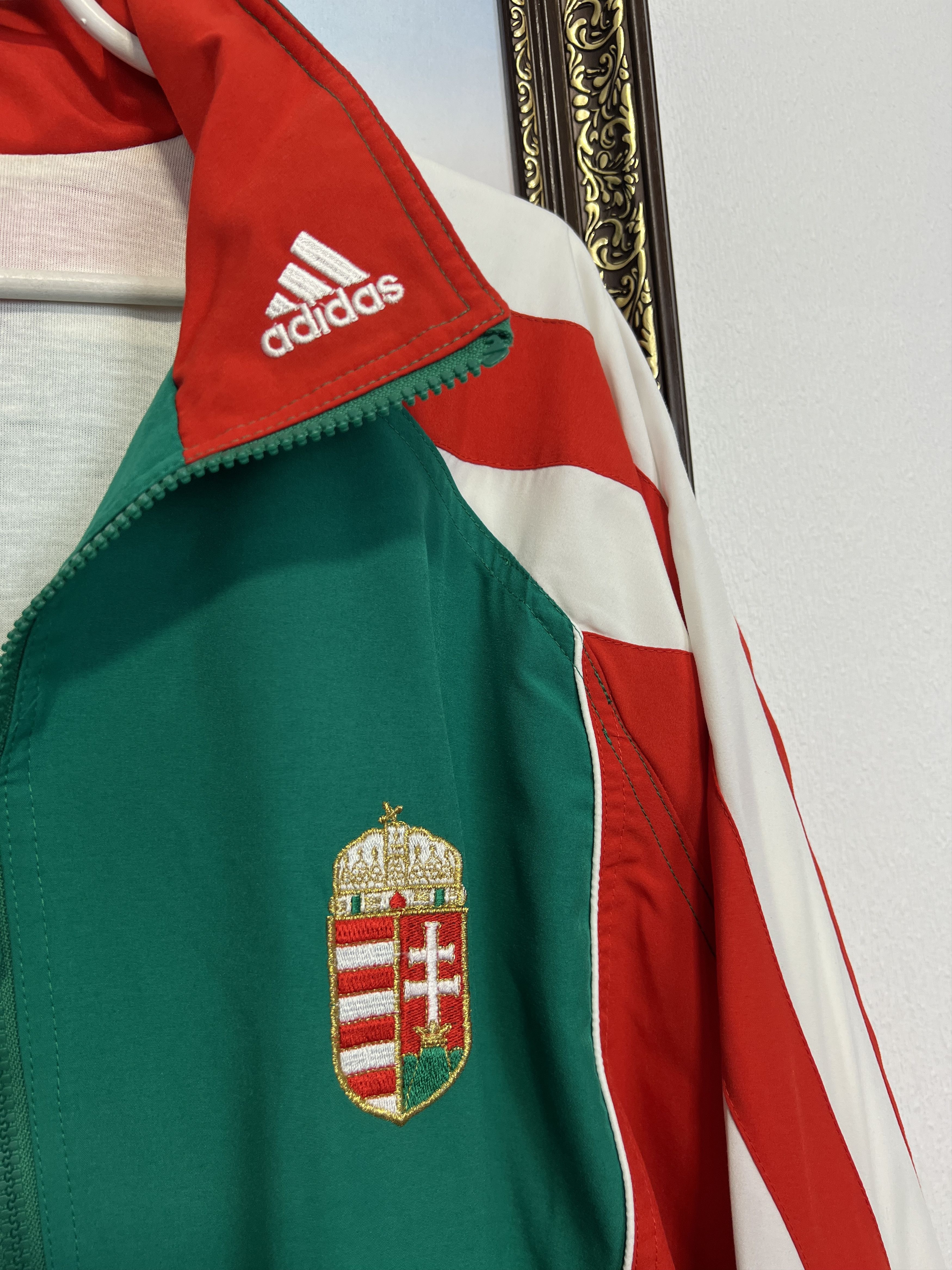 Adidas Hungary Football Suit Soccer Set Jacket Pants Track Top Size US XXL / EU 58 / 5 - 5 Thumbnail
