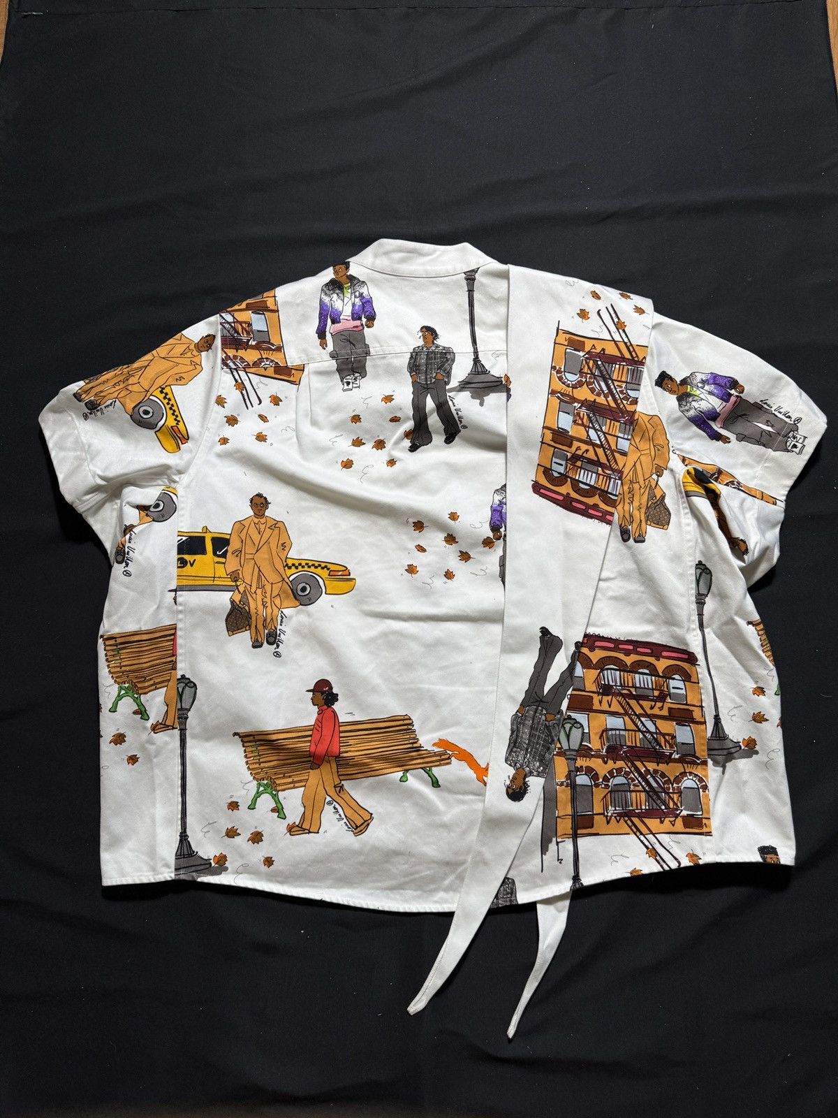 Louis Vuitton Louis Vuitton NEW WALKER NECK BANDANA SHIRT - Size XS Size US XS / EU 42 / 0 - 5 Thumbnail