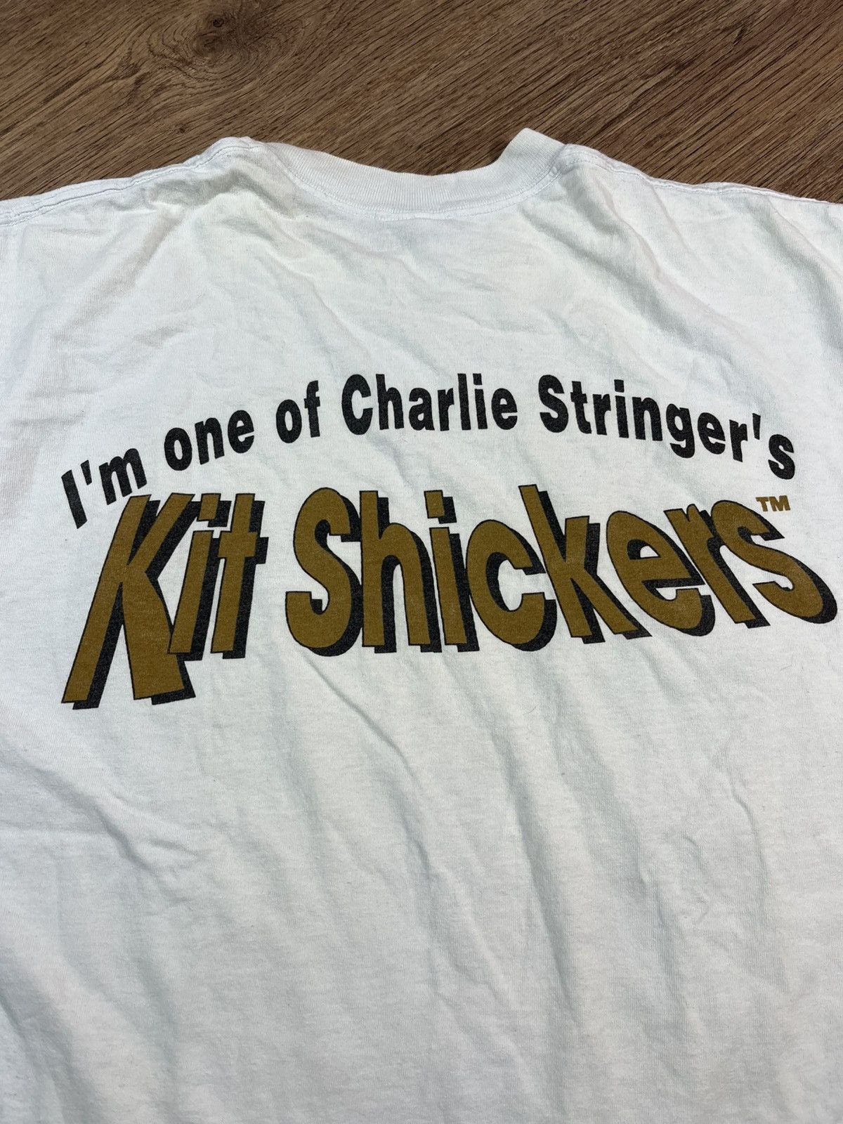 Band Tees Vintage 90s Kit Shickers T Shirt Size US XL / EU 56 / 4 - 7 Thumbnail