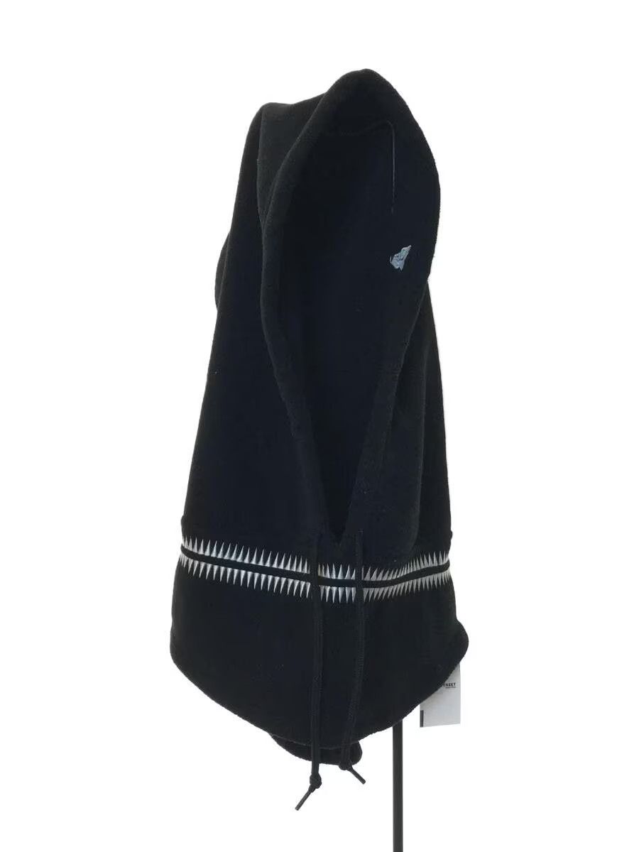 image of Undercover Giz New Era Fleece Hood in Black, Men's