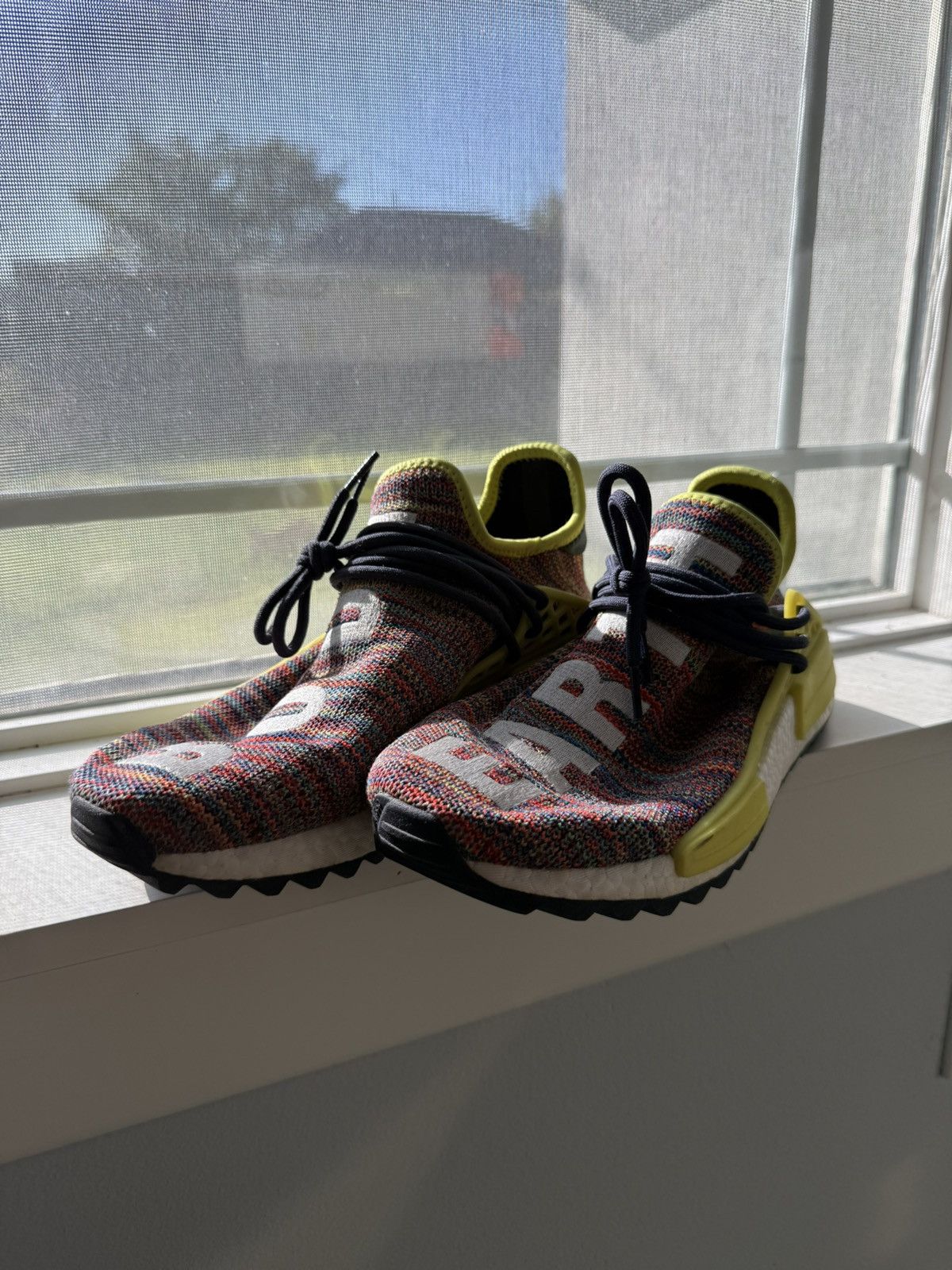 Adidas × Pharrell PW Human Racer NMD TR Size US 9 / EU 42 - 1 Thumbnail