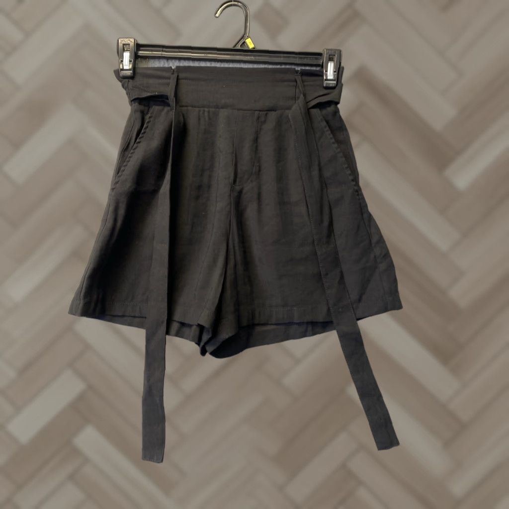 Vintage Amisu Women Shorts Size 8 Black / 120-36 Size 30" / US 8 / IT 44 - 1 Thumbnail