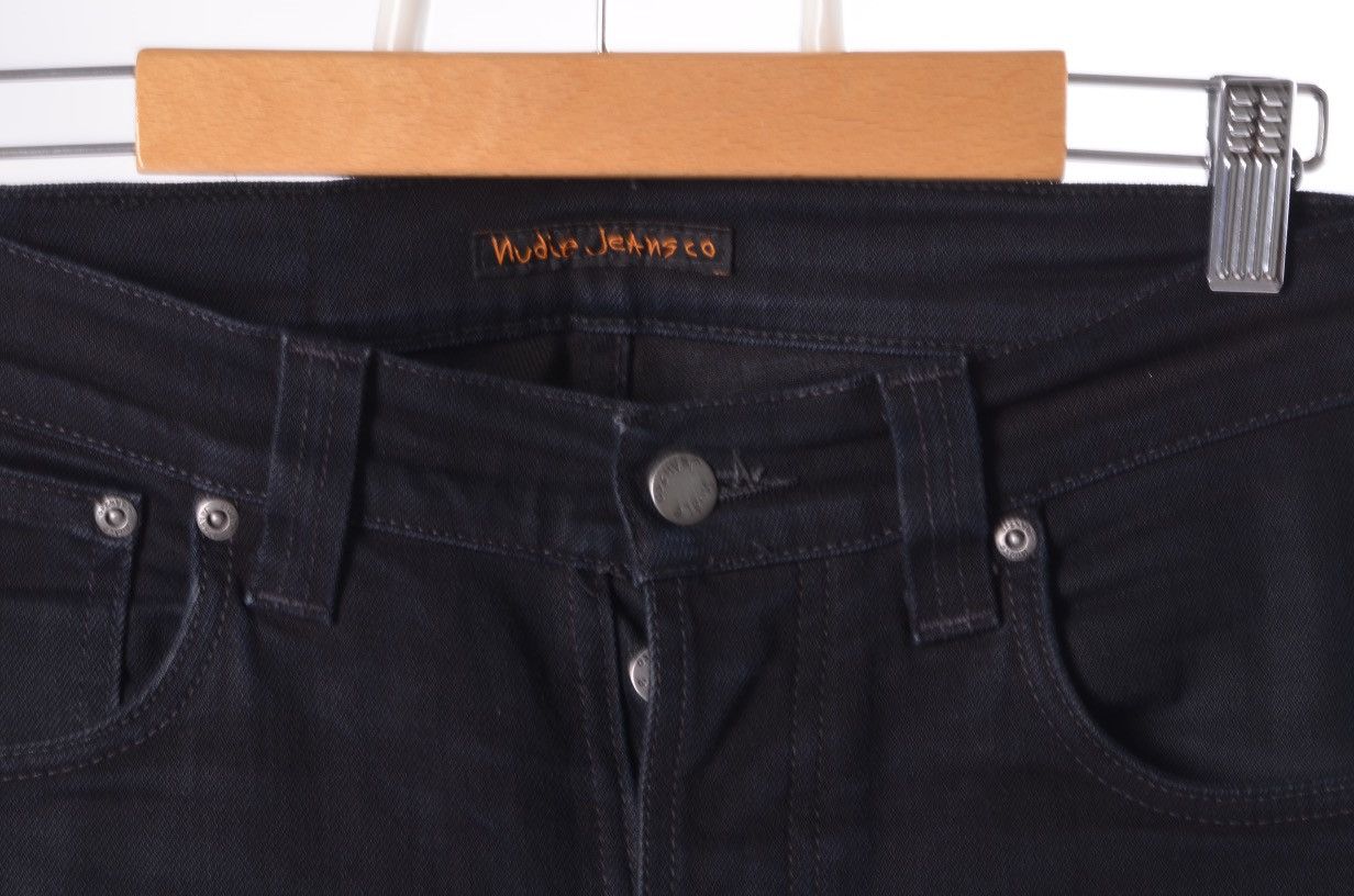 Nudie Jeans Nudie Jeans Denim Grim Tim Black Ring Jeans In Size 30 Size US 30 / EU 46 - 4 Thumbnail