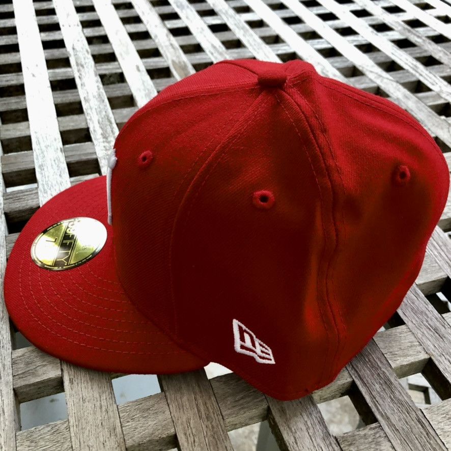New Era Cincinnati Reds Vintage C Logo Wool Fitted Hat 7 5/8 Size ONE SIZE - 2 Thumbnail