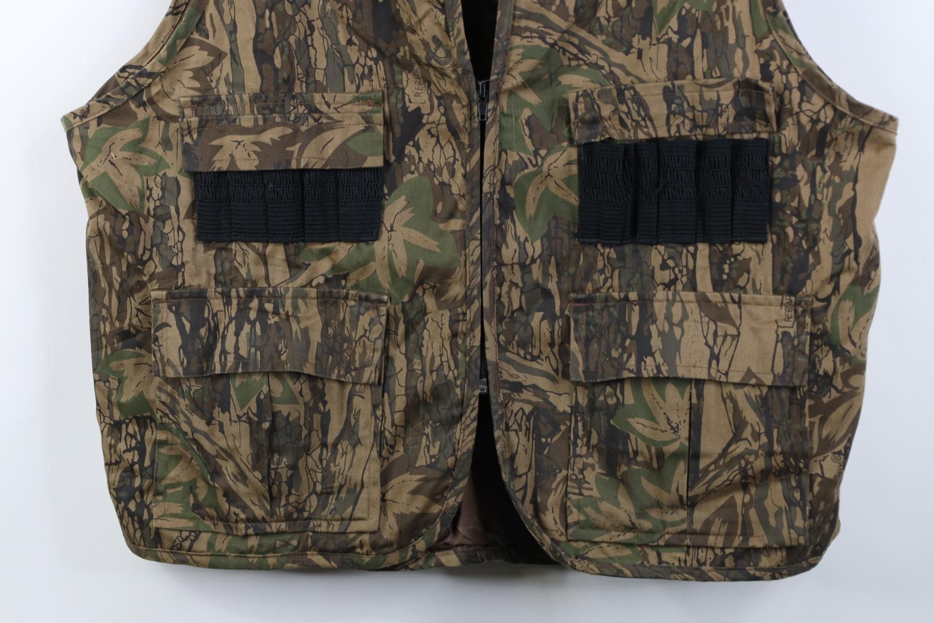 Vintage Vintage 90s Y2K Streetwear Camouflage Hunting Vest Jacket Size US L / EU 52-54 / 3 - 3 Thumbnail