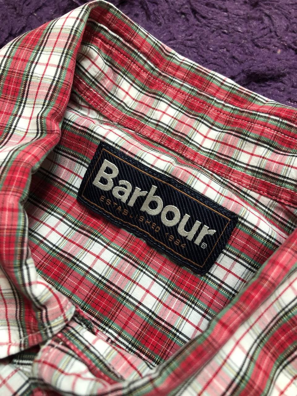 Barbour Vintage BARBOUR Casual Shirt Tartan STREETWEAR Size US S / EU 44-46 / 1 - 2 Thumbnail