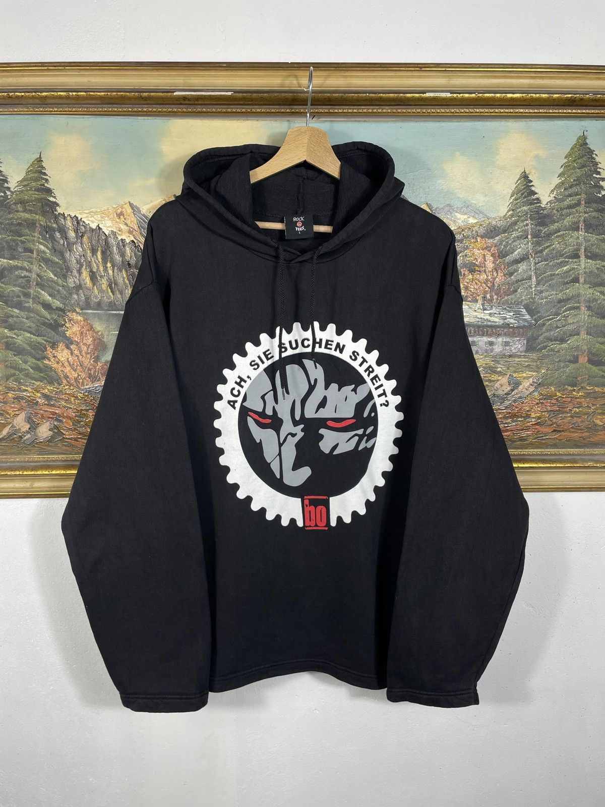 Band Tees × Vintage Bohse Onkelz Sweatshirt Punk Heavy Metal Merch Band Retro Size US L / EU 52-54 / 3 - 1 Thumbnail