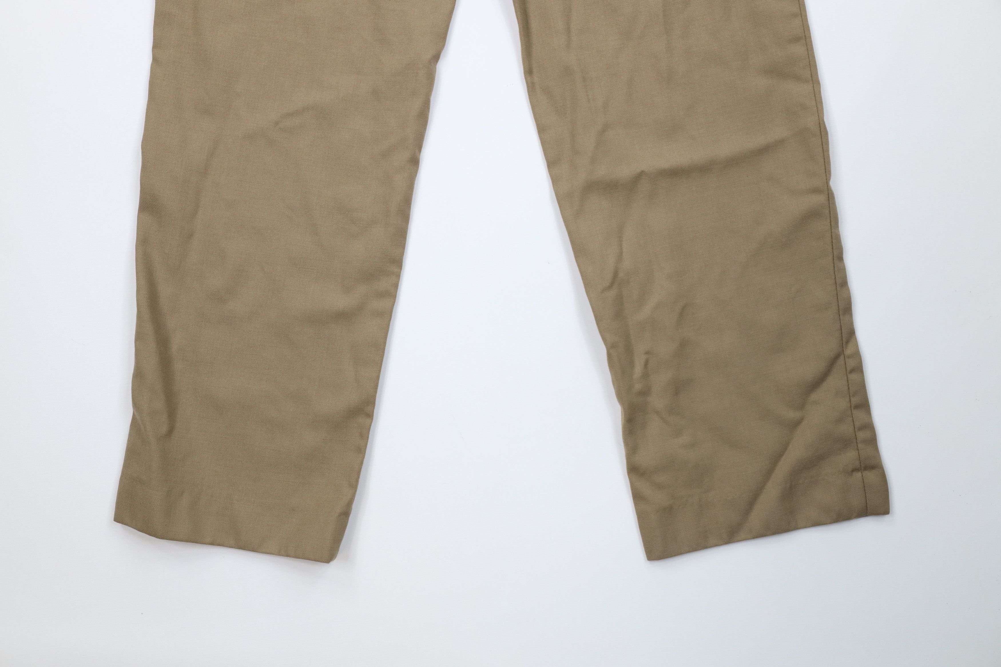 L.L. Bean Vintage LL Bean Wide Leg Chino Pants Trousers Beige Brown Size US 32 / EU 48 - 12 Thumbnail