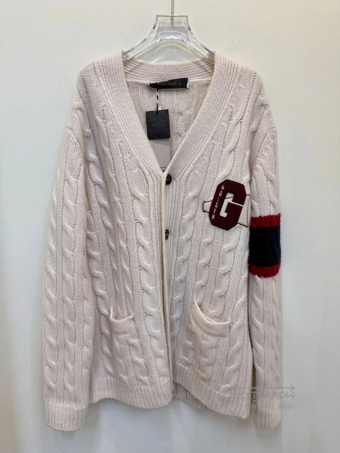 Golden Goose Golden Goose Men's Wool Cardigan. Size US XL / EU 56 / 4 - 1 Thumbnail