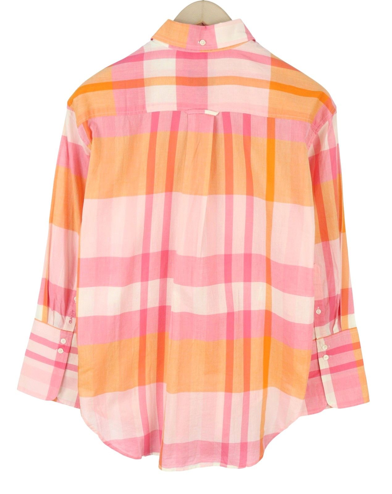 Gant REL WIDE CUFF MADRAS EU34 Preppy Pink Button-Down 87532 Size XS / US 0-2 / IT 36-38 - 2 Thumbnail