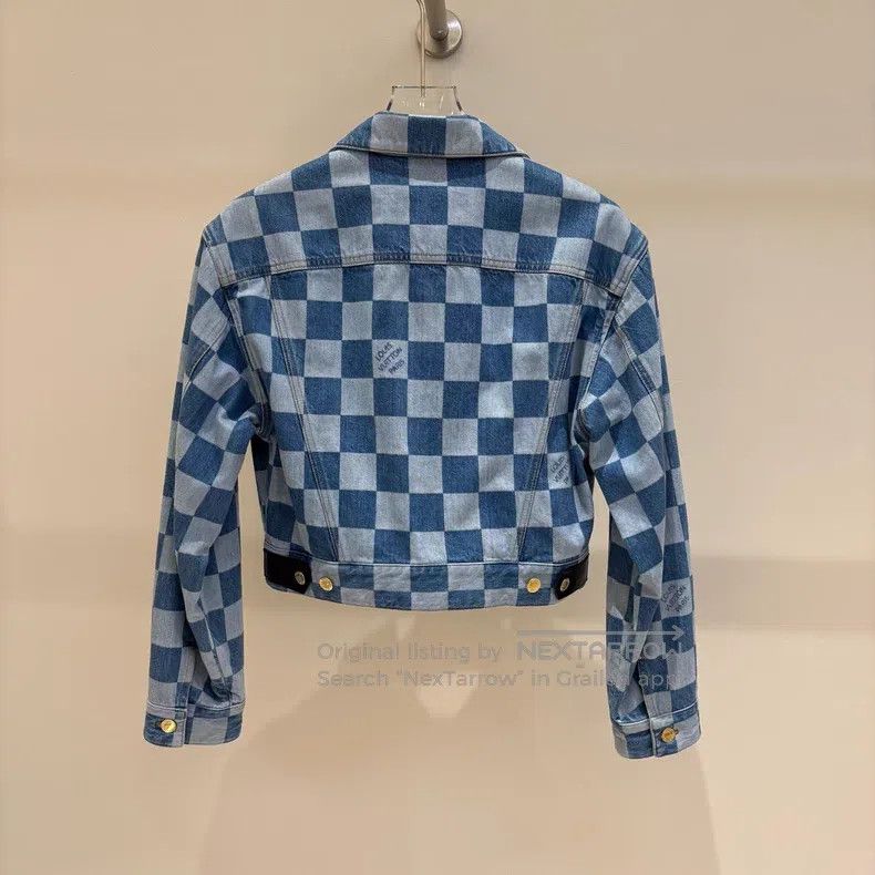 Louis Vuitton Louis Vuitton 24SS Checker Denim Jacket Size XS / US 0-2 / IT 36-38 - 2 Thumbnail