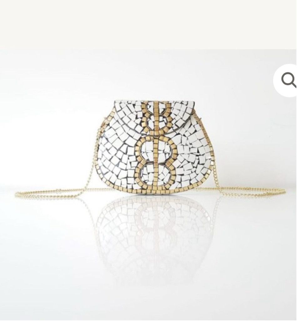 Unknown London NWOT Ramla Porte-Moi Mosaic Bag Crossbody or Clutch Size ONE SIZE - 3 Thumbnail
