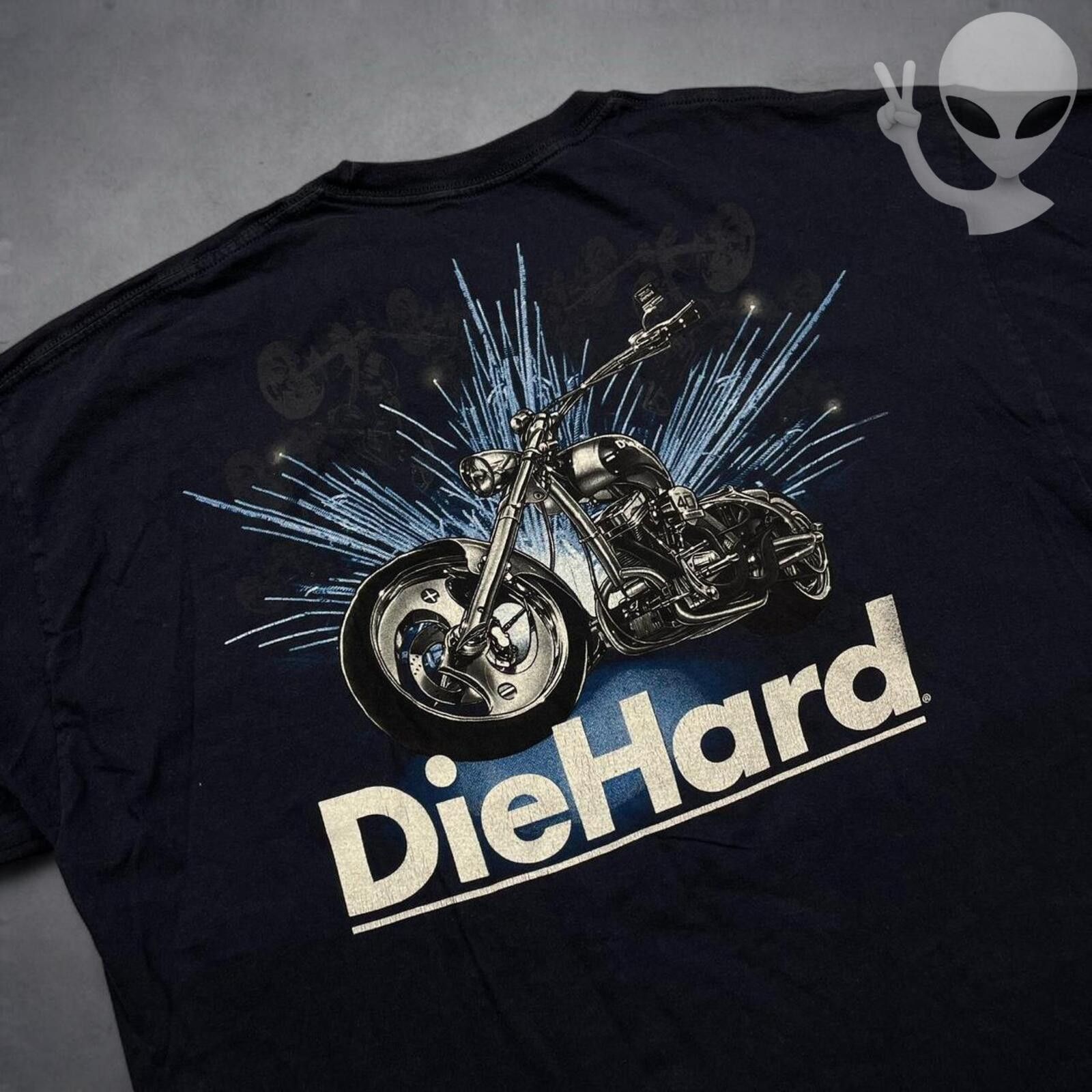 West Coast Choppers West Coast Choppers DieHard Tee 2XL Navy Motorcycle Biker Size US XXL / EU 58 / 5 - 2 Thumbnail