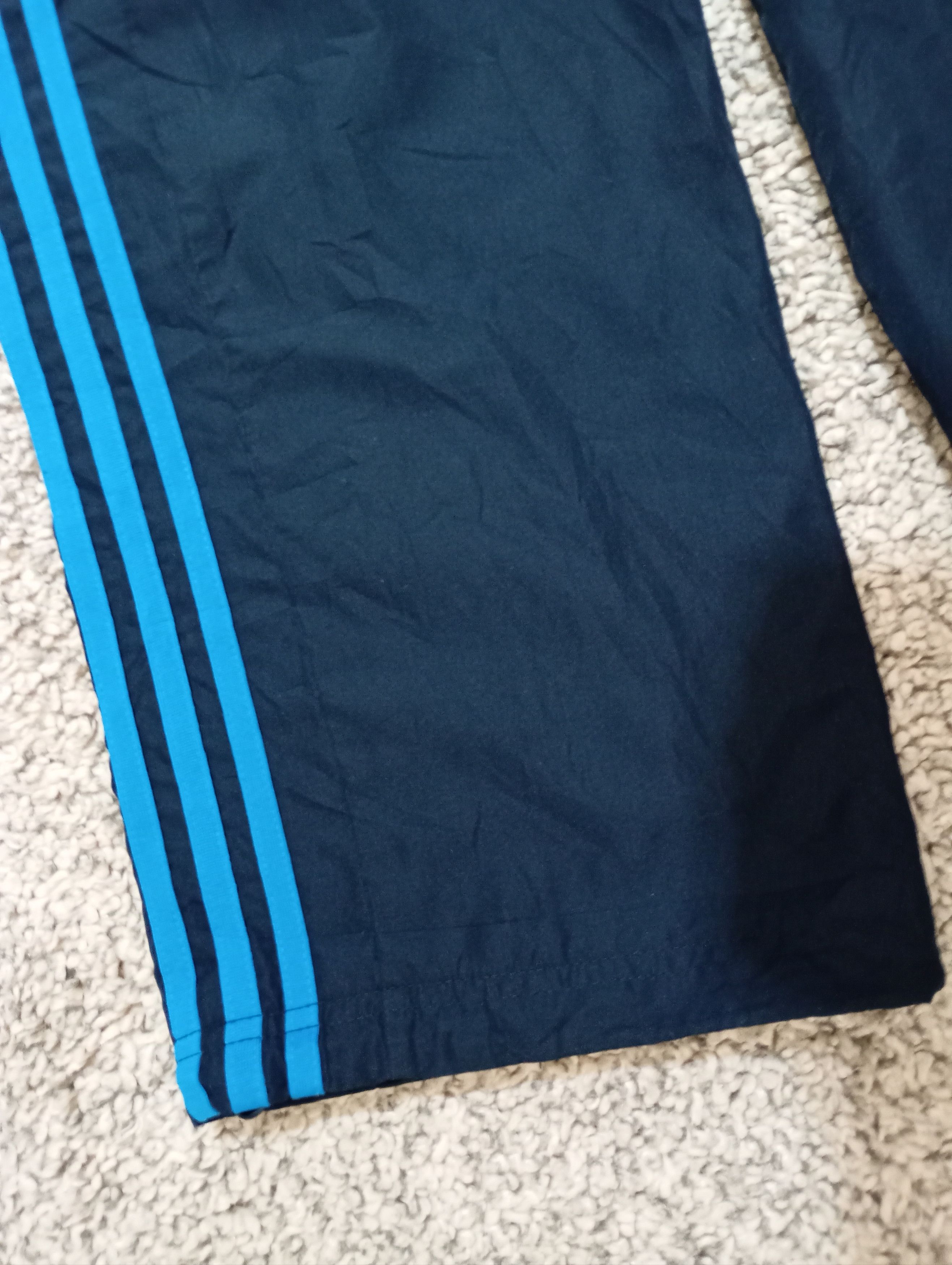 Adidas × Vintage Adidas Baggy Vintage Sweatpants Swoosh Pants Y2k Rap Rare Size US 34 / EU 50 - 11 Thumbnail
