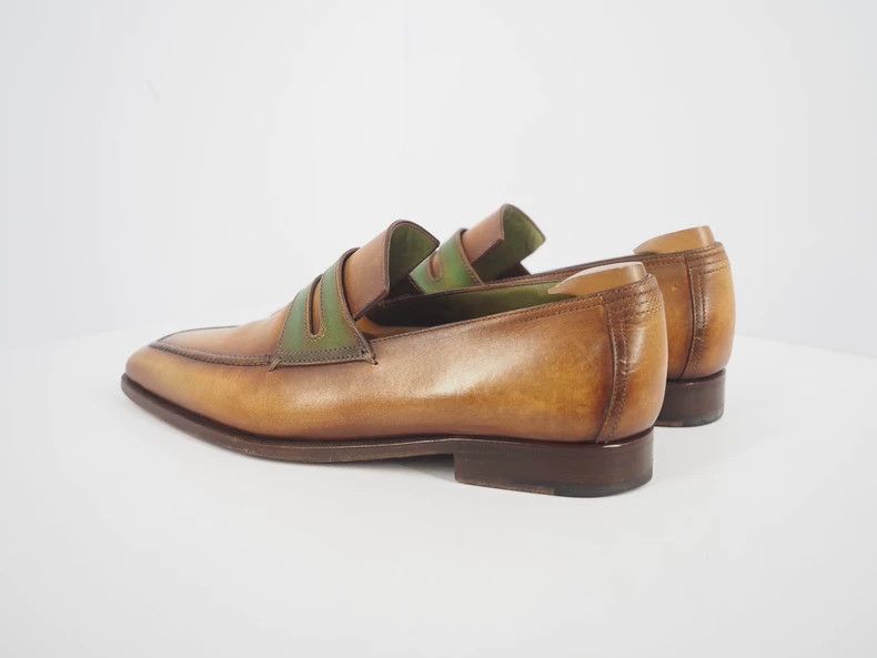 Berluti BerlutiBrown loafers shoes 2503-Nextarrow Size US 7 / EU 40 - 2 Thumbnail