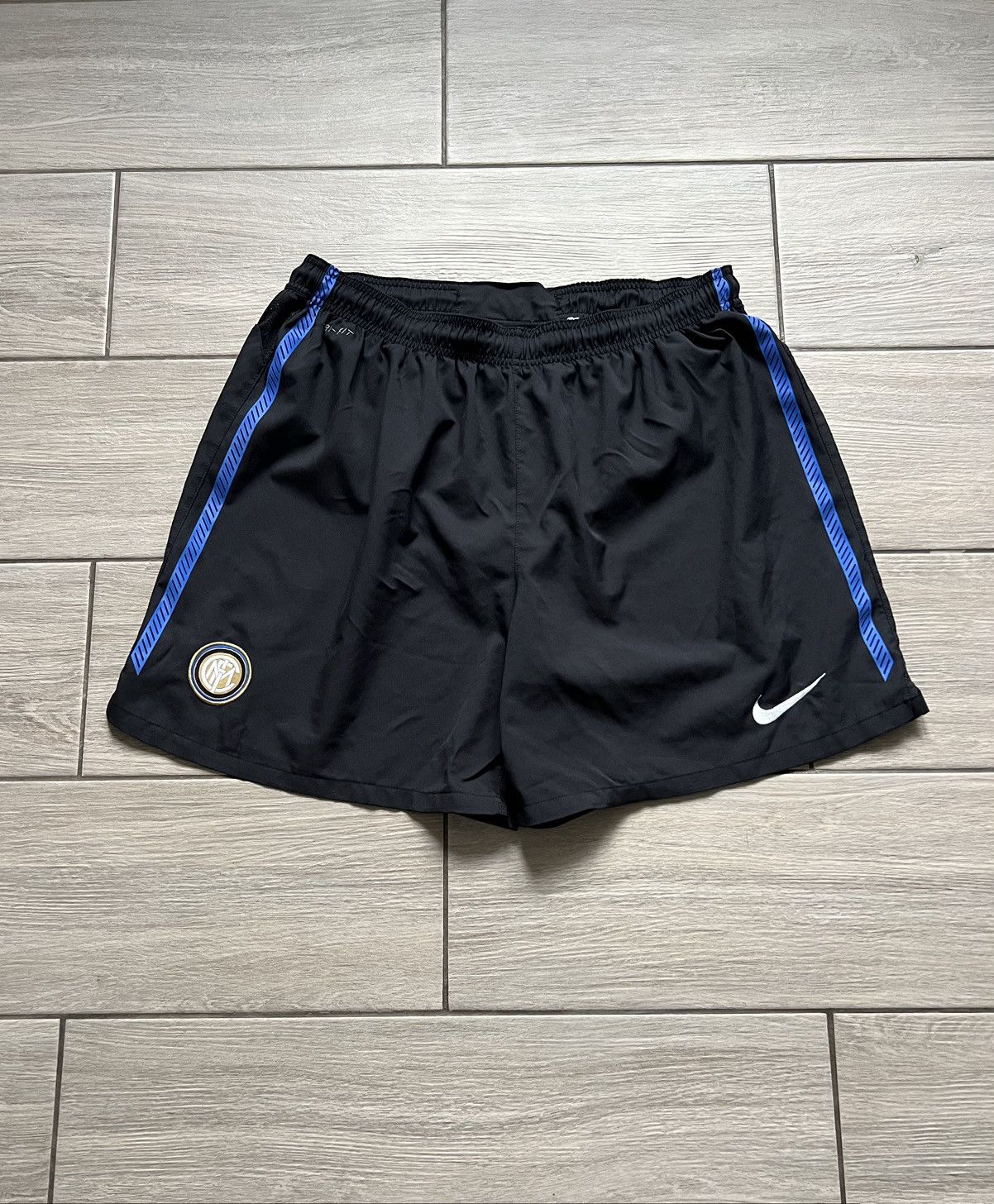 Nike Vintage Inter Milan 2009 Nike Short kit Size US 34 / EU 50 - 2 Thumbnail