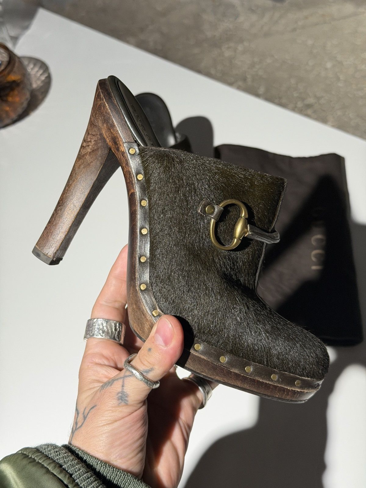 Gucci Gucci by Tom Ford mules 37,5 Size US 7.5 / IT 37.5 - 5 Thumbnail