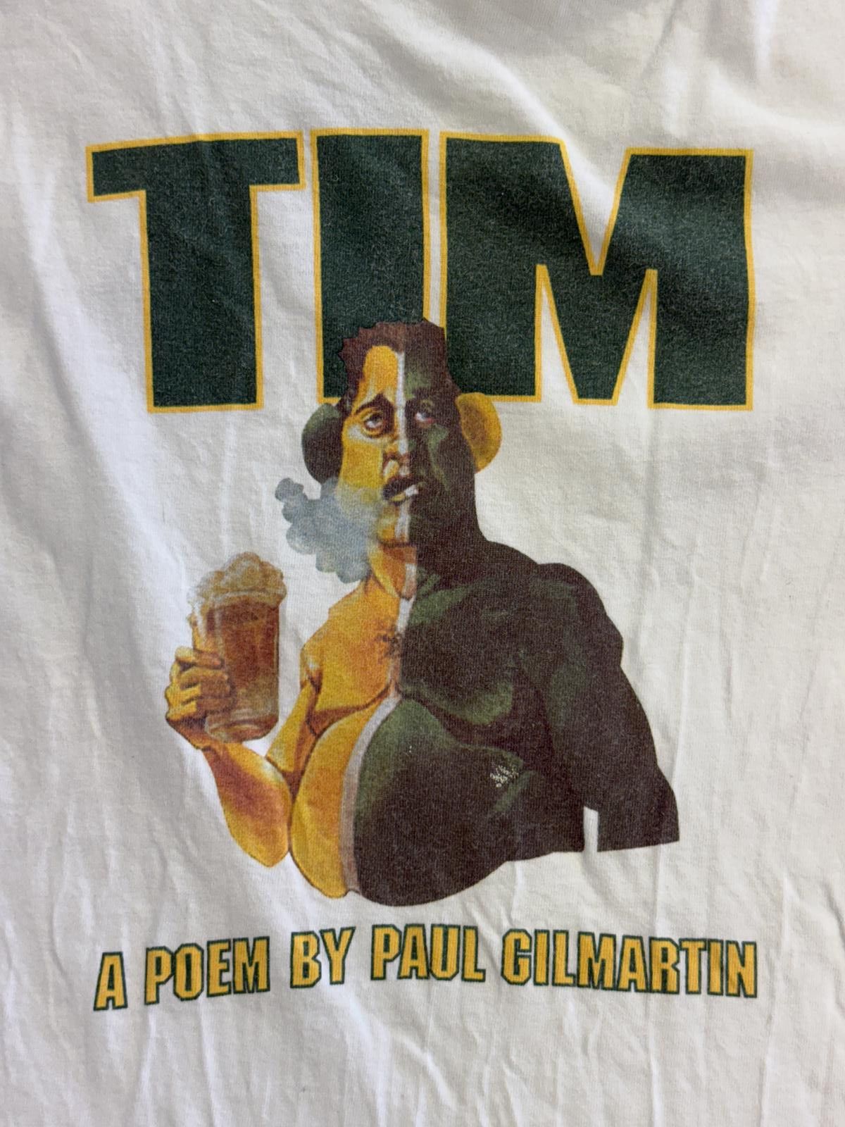 Hanes Vintage Green Bay Packers Fan Shirt Tim Poem Paul Gilmartin Size US XL / EU 56 / 4 - 4 Thumbnail