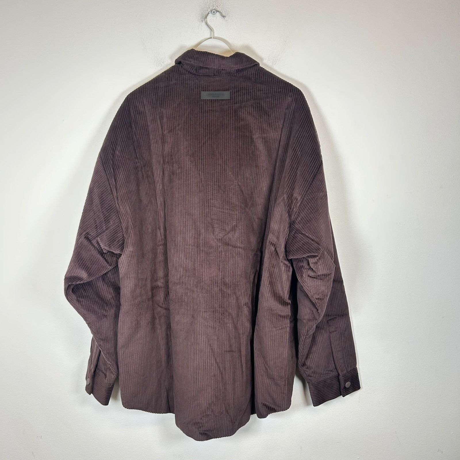 Fear of God Fear of God Essentials Plum Corduroy Jacket Size M Size US M / EU 48-50 / 2 - 2 Thumbnail