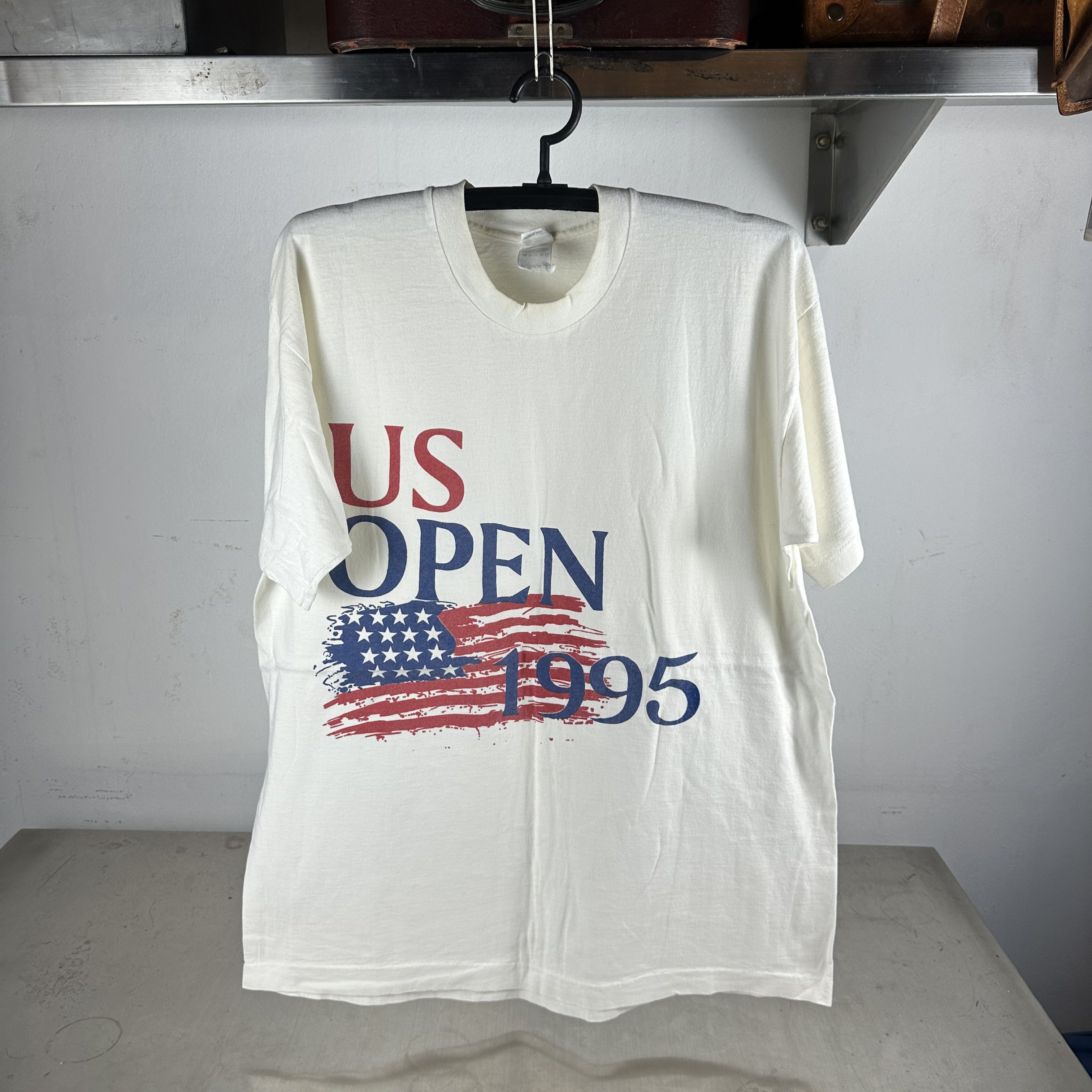 Vintage Vintage 1995 US Open Tennis Championship T-shirt Size US XL / EU 56 / 4 - 1 Thumbnail