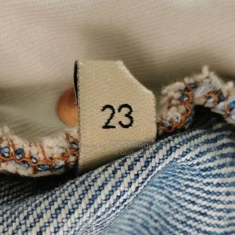 Gucci Gucci Denim Shorts w/ Apple & Double G Logo. Size 23" - 7 Thumbnail