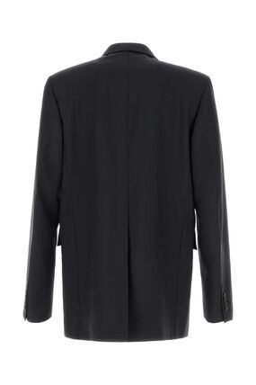 Gucci o1mt1gz0226 Light Wool Gabardine Jacket in Black Size US M / EU 48-50 / 2 - 2 Thumbnail