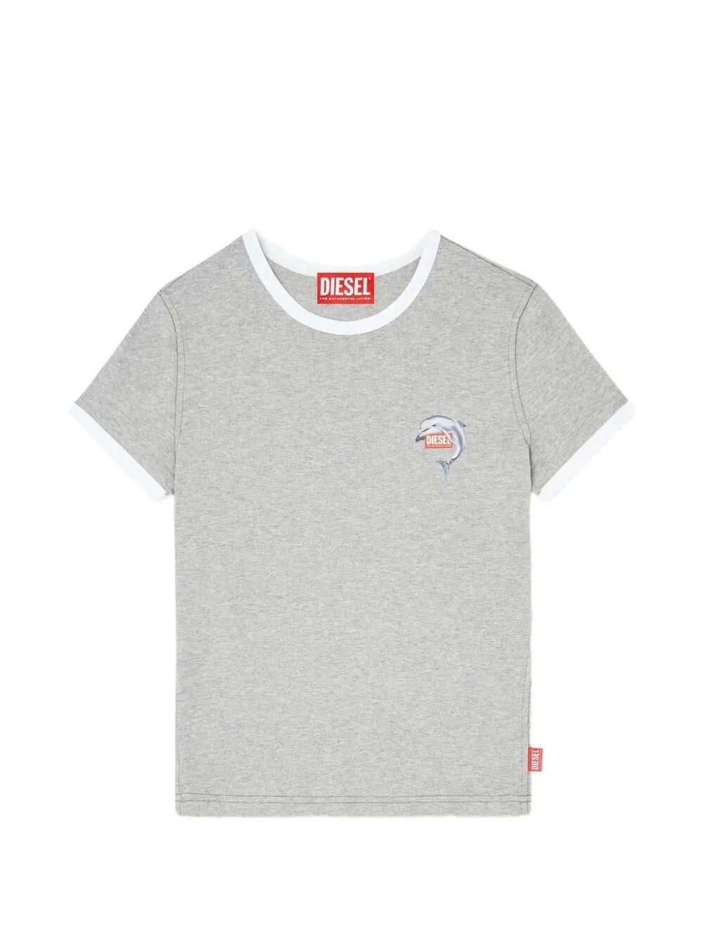 Diesel `T-Uncuties-Long-S13` T-Shirt Size S / US 4 / IT 40 - 1 Thumbnail