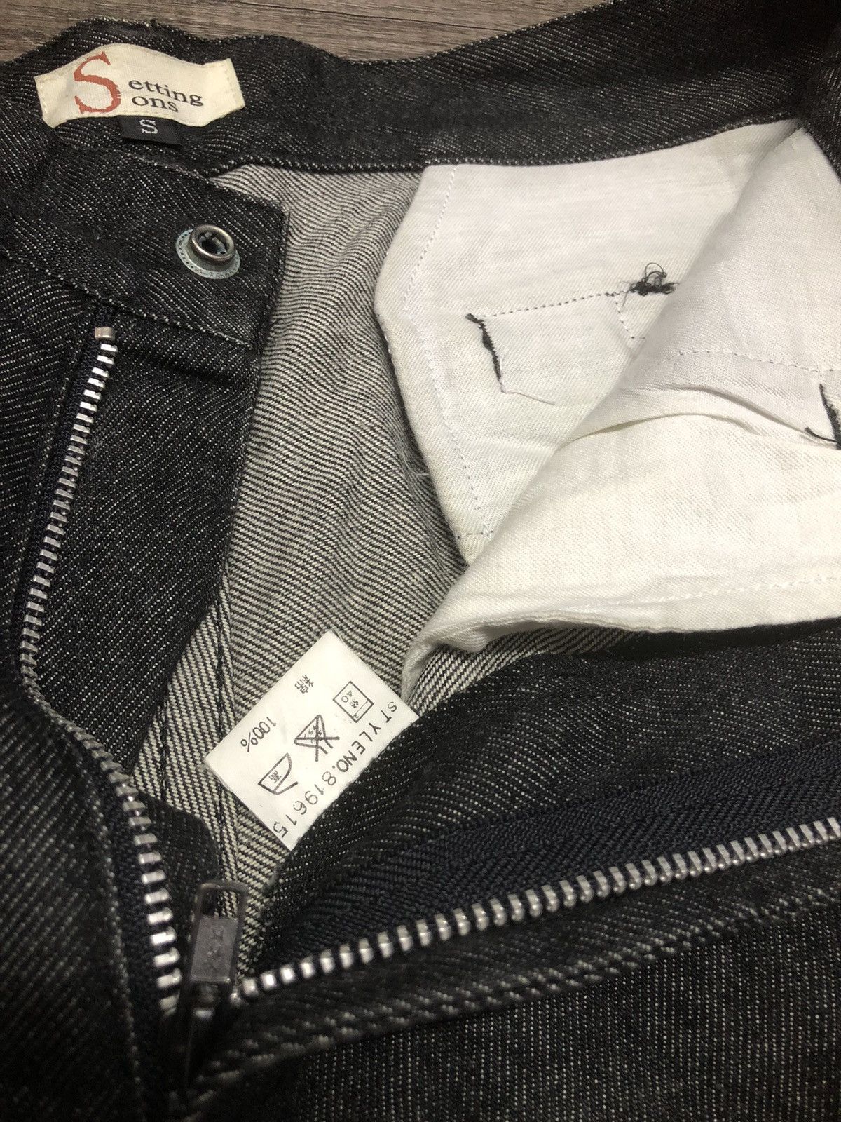 If Six Was Nine × Japanese Brand × Le Grande Bleu (L.G.B.) Vintage Setting Ons Pants Bondage Zipper Design Size US 29 - 12 Thumbnail