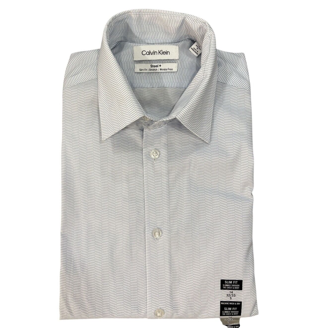 Calvin Klein Calvin Klein Men's Dress Shirt Steel Plus Regular Fit | Grailed