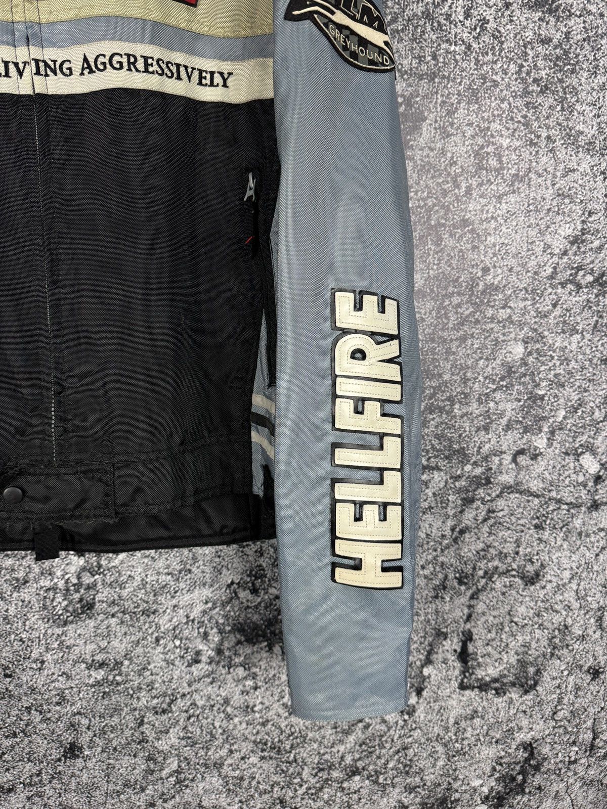 Vintage Hellfire Motorcycle Jacket Racing Hashiru Exhaust by Polo Size US XXL / EU 58 / 5 - 4 Thumbnail