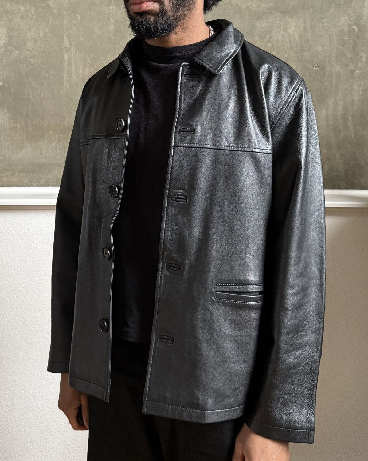 Stussy Stussy Leather Size US L / EU 52-54 / 3 - 2 Thumbnail