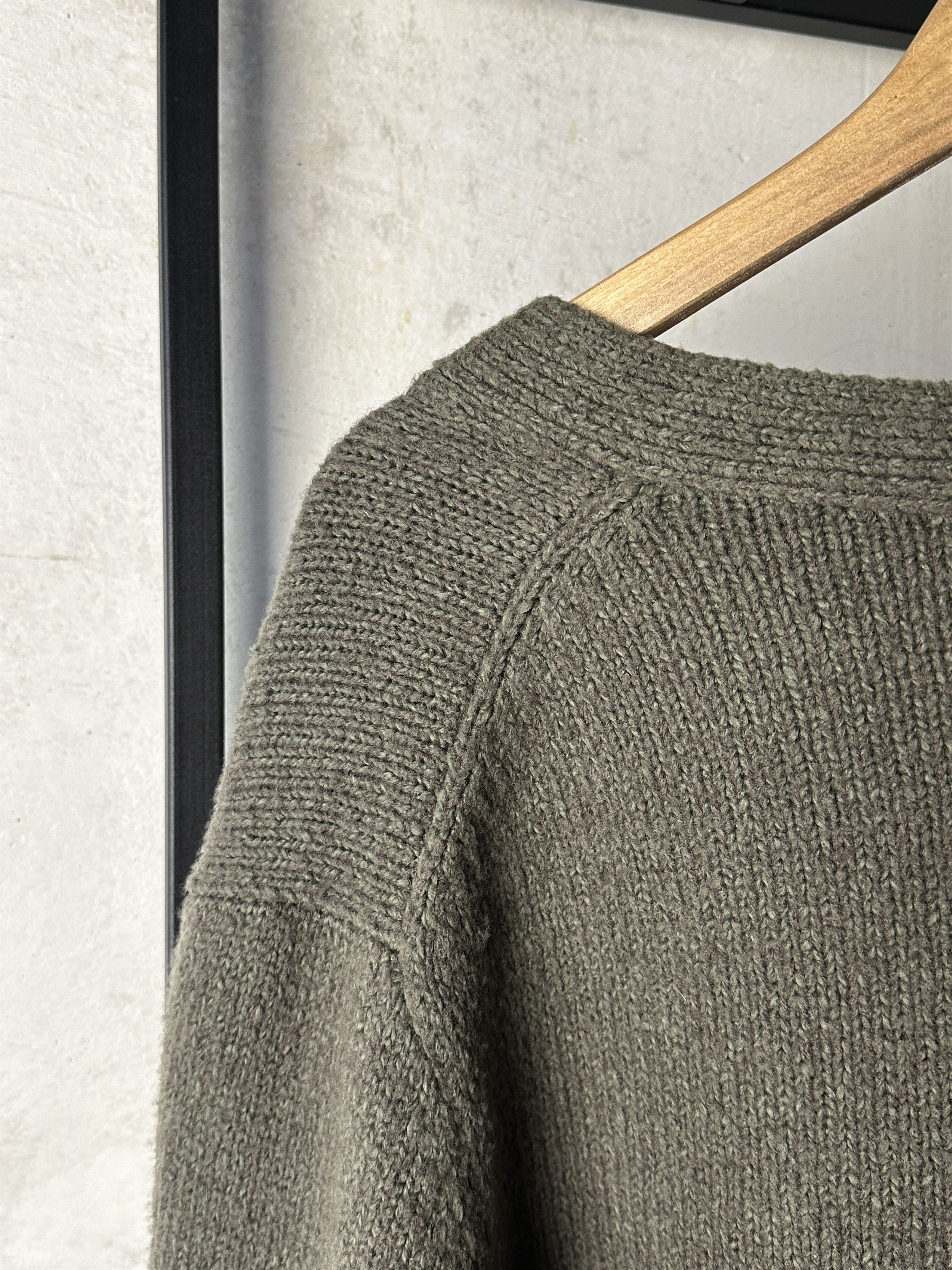 Acne Studios Acne Studios Khaki Wook Cardigan Size S / US 4 / IT 40 - 8 Thumbnail