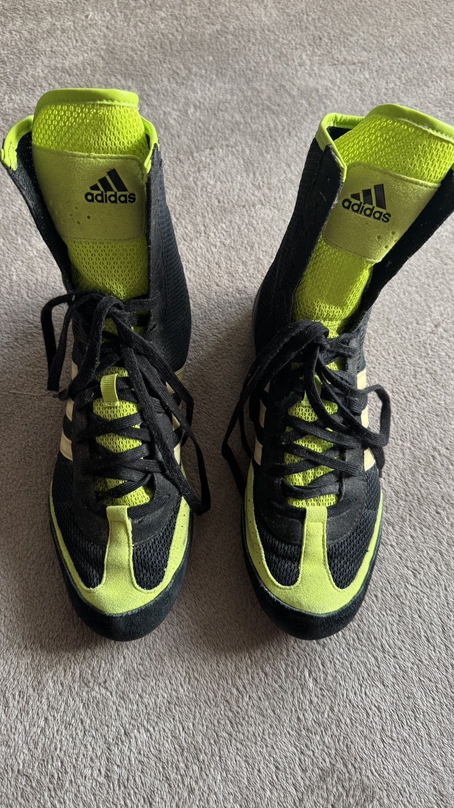 Adidas Adidas Vintage Y-3 style boxing moto boots hype fashion y2k Size US 8.5 / EU 41-42 - 4 Thumbnail